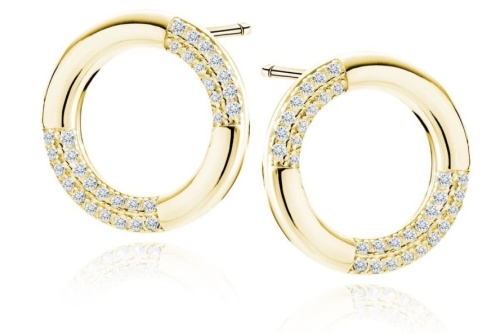 Srebrne kolczyki - kółka 15 mm z białymi cyrkoniami srebrne-kolczyki-kolka-15-mm-z-bialymi-cyrkoniami